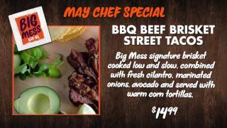 Big Mess Dining Special - May 2017