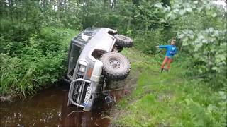 Toyota LandCruiser 70 series off-road compilation