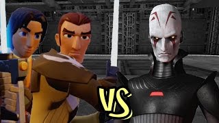 Ezra and Kanan Vs The Inquisitor - Jedi Academy