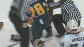 Ryan Craig vs Paul Gaustad Dec 10, 2008