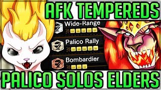 Pokemon Palico Build - 'AFK' Sub 20 Min Elder Dragons - Monster Hunter World! (This is Fantastic)