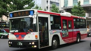 関東バス 走行音(KL-UA452KAN改・西工車体)