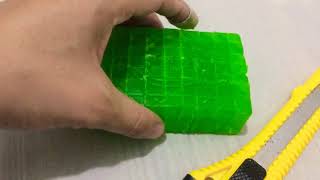 ASMR SOAP (SOFT) Cutting/Carving Satisfying Video/ ASMR Yumuşak Formda Rahatlatıcı Sabun Kesme