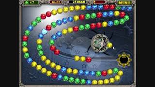 Let's play Zuma AmS Challenge 2 (Adventure mode) - Stage 1, 2 and 3