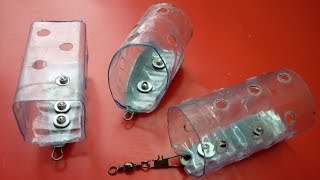 Фидерная кормушка из пластиковой бутылки своими руками .feeder fishing ,