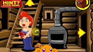Прохождение игры Счастливая Обезьянка побег из комнаты Monkey Go Happy Cabin Escape