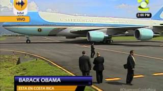 03-05 Llegada Obama a Costa Rica