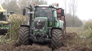 fendt 824 et benne maupu