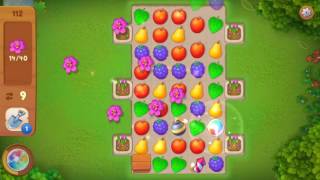 Gardenscapes112 ガーデンスケイプ レベル112 攻略 花40
