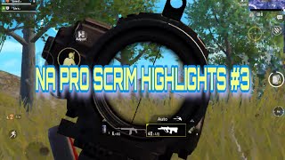 PUBG MOBILE/ NA PRO SCRIM HIGHLIGHTS #3/ SV Edwin