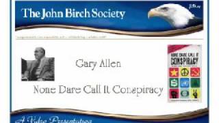 None Dare Call It Conspiracy