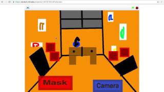 How to make an fnaf fan game. making static and flashlight