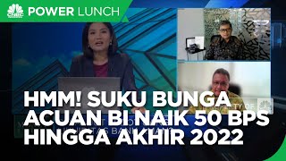 Perbankan Proyeksi Suku Bunga Acuan BI Naik 50 Bps Hingga Akhir 2022