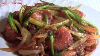 Cách làm TÔM CHIÊN XÀO GẠCH CUA hấp dẫn , ngon cơm vô cùng đơn giản || Lina Cooking