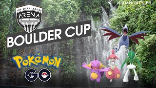My first Pokemon Go Tournament. Mirror Cup - Boulder Cup.