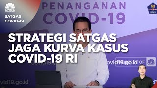 Strategi Satgas Jaga Kurva Kasus Covid-19 RI Agar Terus Turun