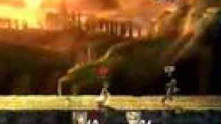 Super Smash Bros Brawl Link vs. Zelda