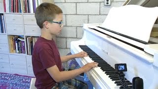 Little Big Shots: 7-year-old piano player Max Hickey