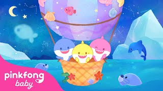 Dulces sueños con Tiburón Bebé @Pinkfong! Baby Friends | Canciones de Cuna | Música para Dormir