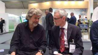 Reinhold Messner auf der transport logistic 2017