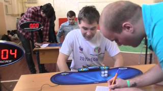 Максим Чечнев на Vrn Spring 2015 1 тур сборки 2х2