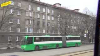 Sightseeing med buss i Tallinn, Estland 01.04.2013