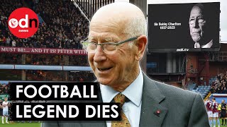 Football legend Sir Bobby Charlton dies aged 86