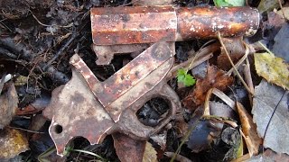 Находки у Упавшего немецкого самолета Раскопки Второй мировой