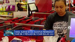 Masih Pandemi, Indeks Keyakinan Konsumen RI Naik Tipis di 86,9