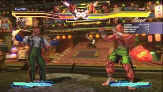 STREET FIGHTER X TEKKEN - SAKURA & DUDLEY