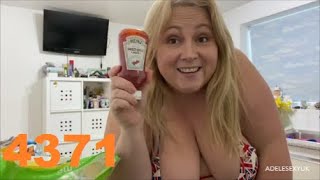 ADELESEXYUK PUTTING HER SHOPPING AWAY