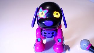 Интерактивная игрушка щенок ЗУМЕР, распаковка обзор zoommer zuppy, Радужки Rainbow World
