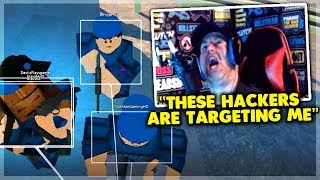 HACKERS Join LIVE STREAMERS And DESTROY The SERVER | Roblox Arsenal
