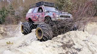 тюнинг джип И снова мостик 4х4.Узковато будет!4x4 Mud оффроад грязь
