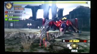 ｍｈ４　ティガレックス希少種　ヘビィソロ