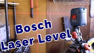Review of the Bosch GLL 2 30ft Cross-line Laser Level