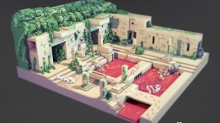 Tutoriel / Making of - le temple perdu, sous Magicavoxel