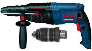 Ремонт перфоратора BOSCH GBH 2 26 DFR PROFESSIONAL. Замена щёток.