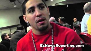 Danny Garcia talks Amir Khan Speed