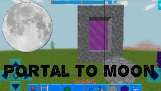 How to make a portal to the moon in realmcraft|realmcraft 3d with skin exports