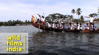 Kerala's world famous boat race : Nehru Trophy Boat Race