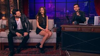 Вечерний Ургант -  Оливия Калпо, Эмин. 228 выпуск, 31.10.2013