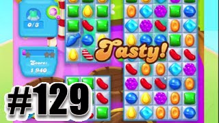 Candy Crush Soda Saga Level 129 | Complete Level No Booster