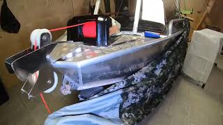 Лодка  WINDBOAT 38M. Часть 3. Якорная лебедка.