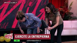 En Milf ejercitan la entrepierna