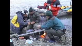 Белорусы на озере Таймыр, лето 2003г.