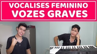TREINAMENTO DE AFINAÇÃO VOZES FEMININAS GRAVES