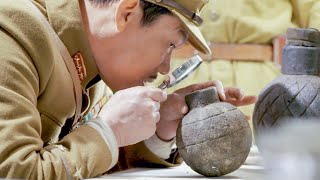 日軍專家為了研究八路軍地雷，偽裝成村民來偷挖地雷，被八路軍逮住一頓痛打！ ️ 抗日