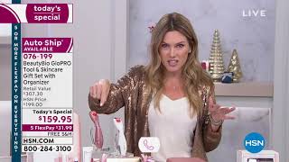 BeautyBio Rose Gold GloPRO Tool   Skincare Gift Set with...