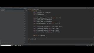 BASIC KIVY PYTHON [Mobile Trading System IQOPTION] [EP.2] input_text รับค่ามา Login iq